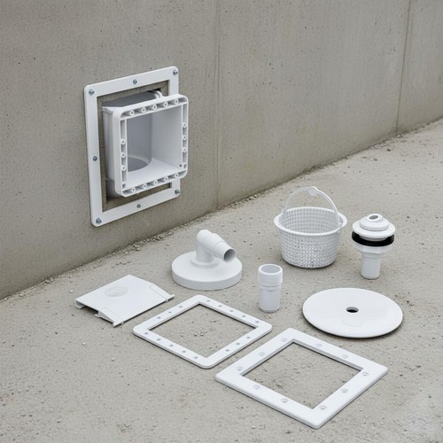 Wall mount pool - wall,