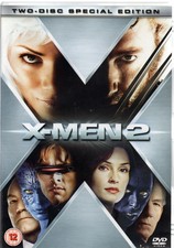 X-Men 2 DVD (2004) Patrick Stewart, Singer (DIR) Disc Only Free P & P 
