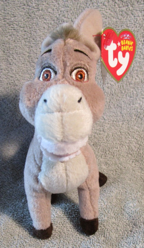 Beanie baby donkey - beanie,