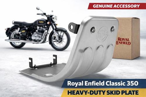 Genuine sump guard silver - guard, fit