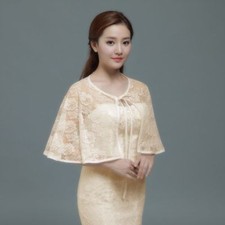 Bridal Lace Shrug Bolero Cape
