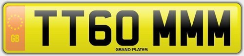 Tom number plate - tommy, thomas