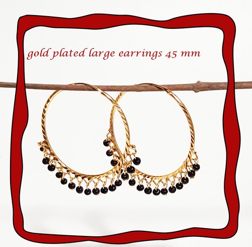 Gold plated earrings - ct,