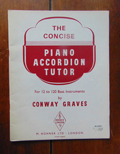 Concise Piano Accordion Tutor