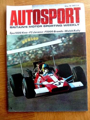 Autosport magazine may 1969 - magazine,