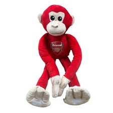 Arsenal FC Official Hanging Monkey Soft Toy AFC Gift