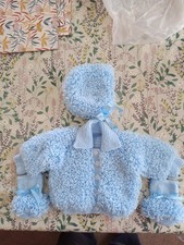 hand knitted loopy jacket