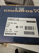 Grundfos Conlift 1 LS Condensate Pump brand new takes prv & condense
