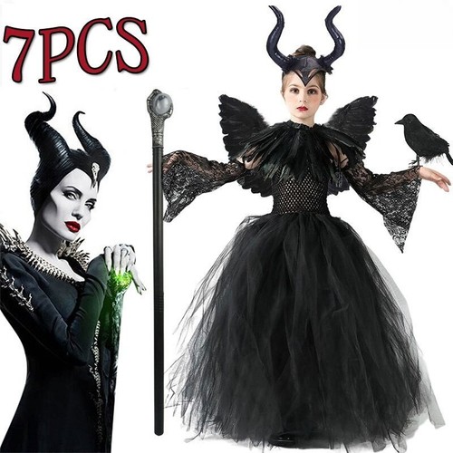 Set kids maleficent cosplay - kids,