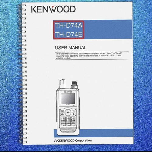 Kenwood d74a d74e - kenwood, th-d74e