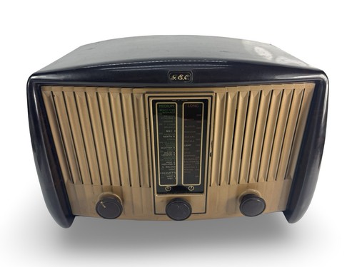 Vintage gec bc5244 valve radio - vintage,