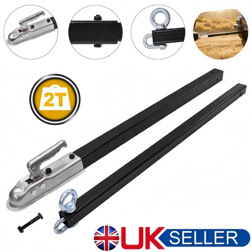 Ton recovery tow pole ridged - pole,