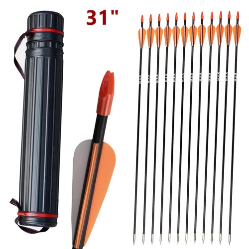 12pcs archery fiberglass - 12pcs, 31"
