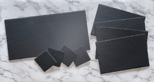 Piece slate tableware set - tableware,
