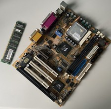 GIGABYTE GA-5VMM Motherboard With AMD K6-2 Processor and 128MB RAM