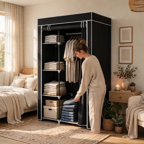 Portable wardrobe closet 6 - portable,