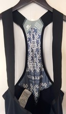 Men's ASSOS Mille Swiss Lightweight Black Cycling Shorts Bib Shorts UKM - CG W19