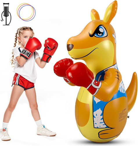 Kids punching bag with air - bag,