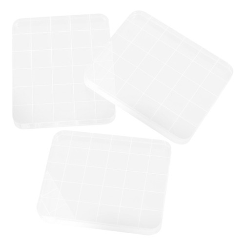 3pcs acrylic stamping - acrylic,