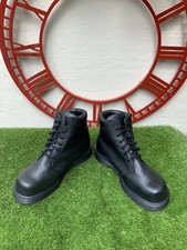 Dr Martens Royal Mail Steel Toe Cap Leather Mens Boots Size UK 8 Made In England
