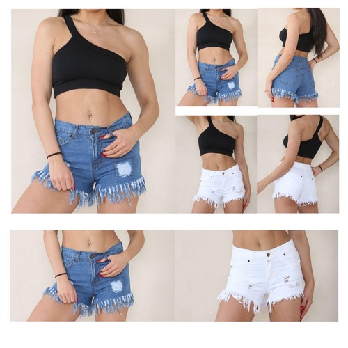 New ladies denim shorts - new,