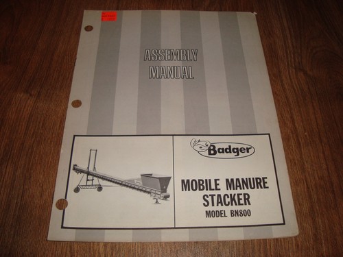 Badger mobile machine stacker - mobile,