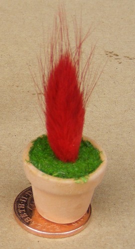 Dolls house red - house,