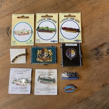 10 Railway Badges.