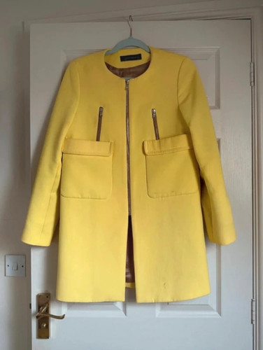 Zara coat sunshine yellow size - zara-coat-sunshine, yellow-size
