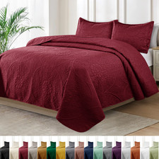 Ultra Soft Quilt Bedspread Set