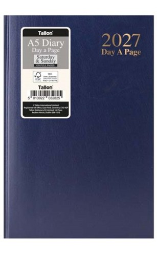 2027 page day hardback - 2027,