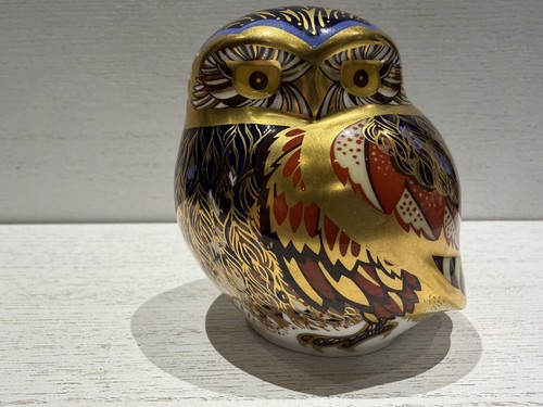 Royal crown derby little owl - royal, "little