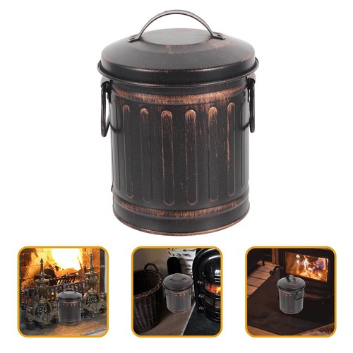 Hot ash bucket - bucket, fire
