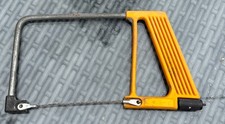 Plasplugs Tile Saw - Hand Tool, In Used Condition. Yellow Handle