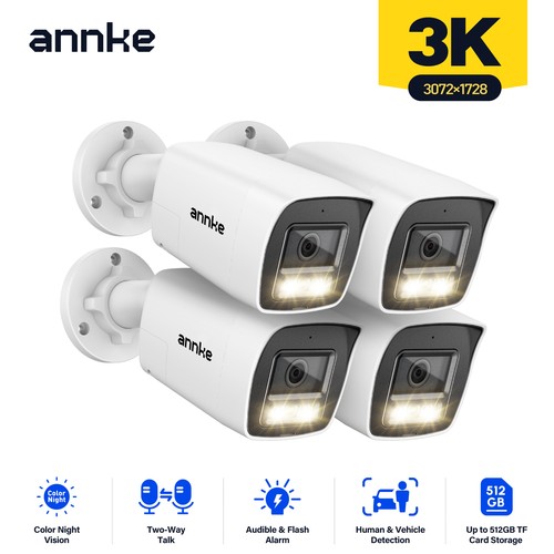 Annke 5mp cctv poe ip - 3k,