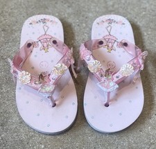 Monsoon Toddler Ballerina Flip Flops Size Child 7-9