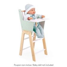 Janod Wooden Doll High Chair