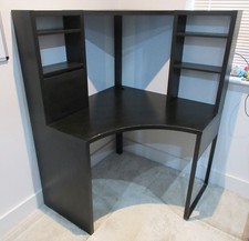 IKEA Micke Black Corner Desk