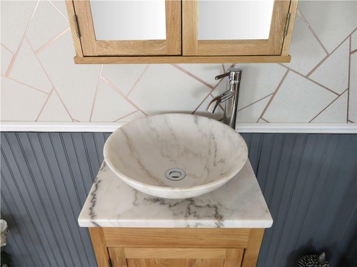 Cloakroom bathroom vanity unit - cloakroom,