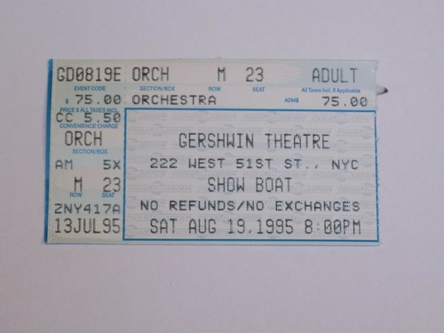 Show boat gershwin theatre - show,