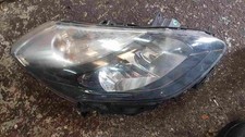 Renault Clio MK3 2009-2012 Drivers OSF Front Headlight Black Backing Cloudy