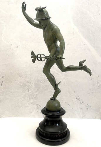Bronze sculpture hermes the - hermes,