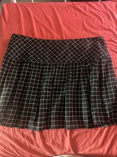 Hell bunny pleated checked - pleated,