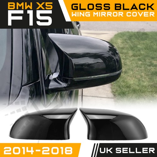Gloss black wing mirror cover - wing,