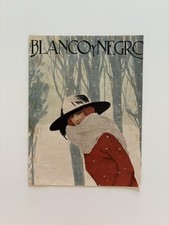 Vintage art deco Blanco y