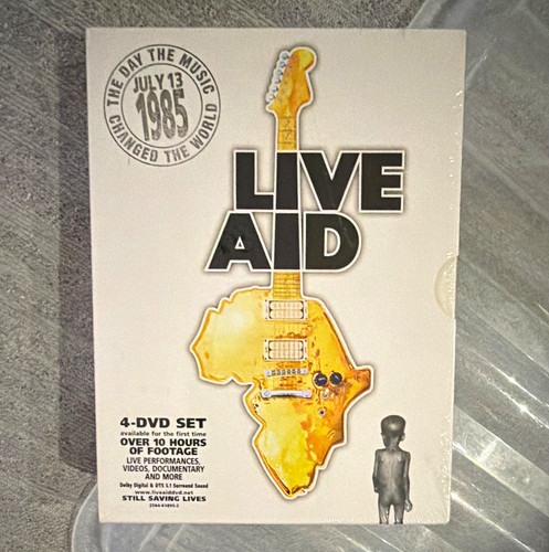 Live aid dvd box set - live, 4-dvd