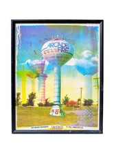 Arcade Fire 2010 Print Poster Wes Winship Limited Edition Signed 121/150 Artwork