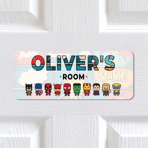 Personalised comic superhero - personalised,