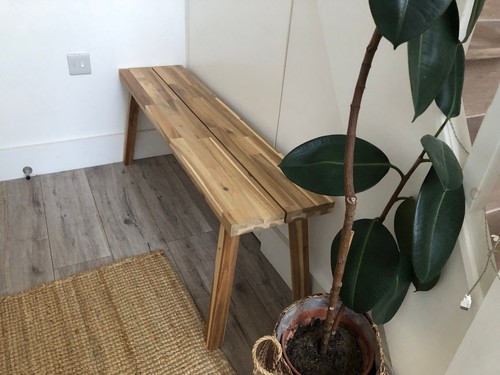 Solid acacia wood ikea - wood, skogsta