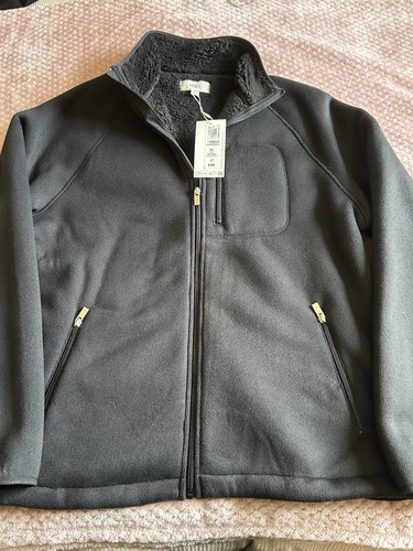 Men black zip up - m&s, men’s